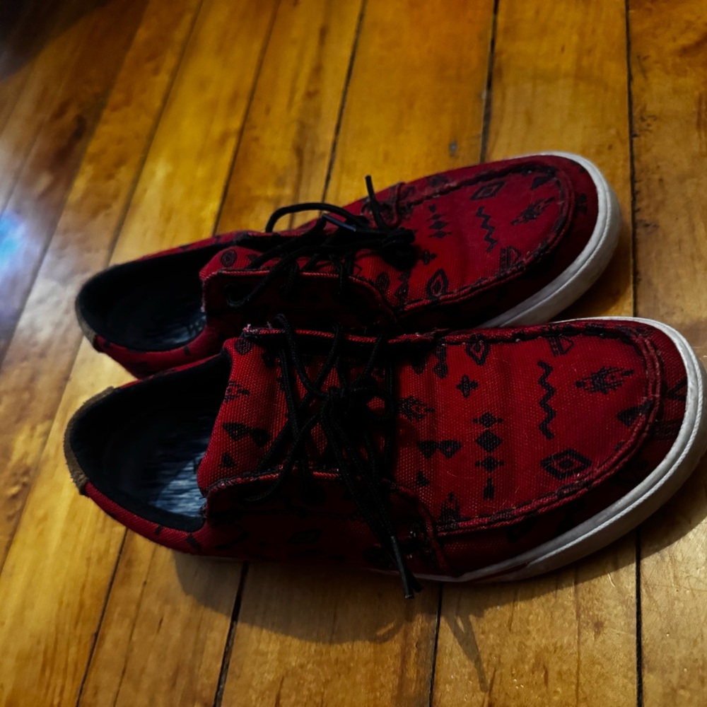 Wrangler Red Patterned Women's Sneakers